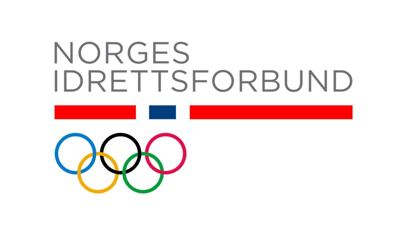 Norges idrettsforbunds logo. 