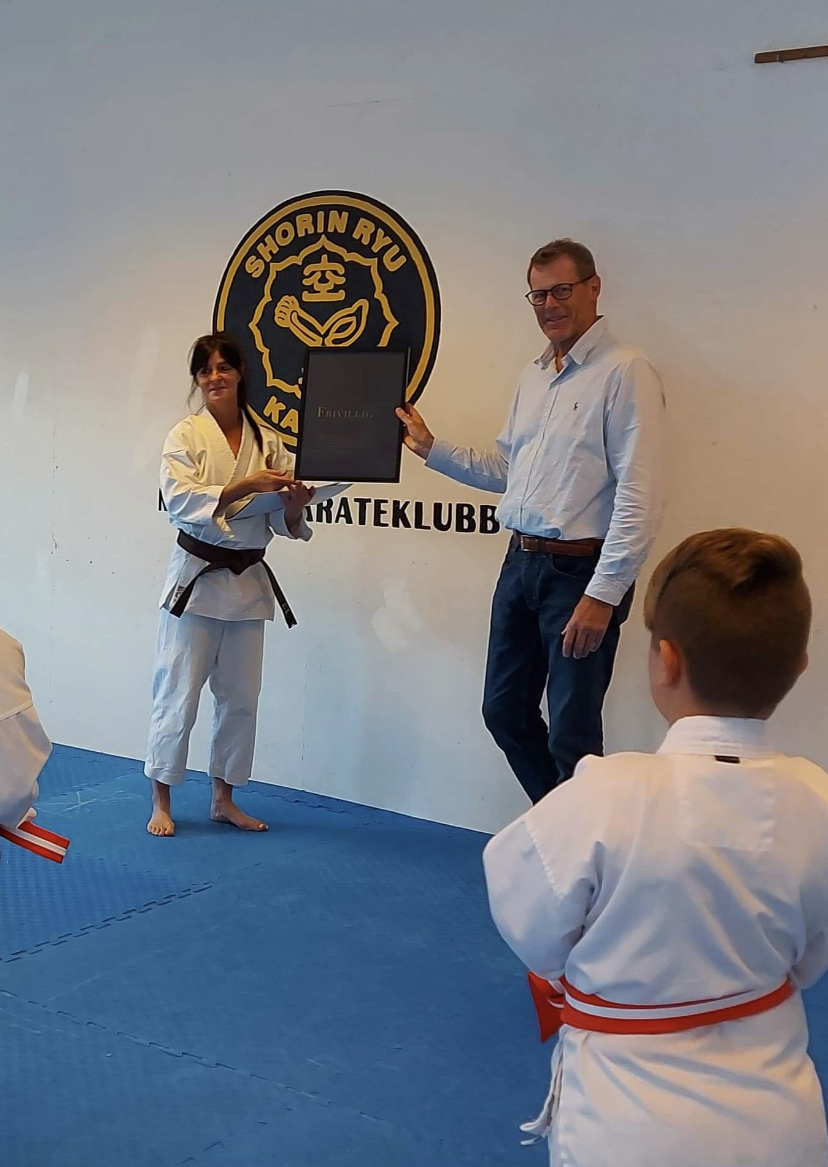 Gunn-Lisbeth i Mandal Karateklubb