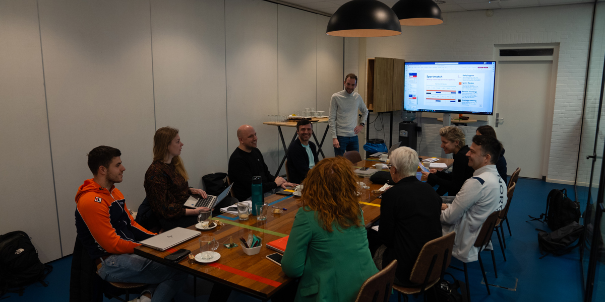 Norges idrettsforbund i dialog om innovative digitale løsninger, med det nederlandske idrettsforbundet og nederlanske kommuner på en felles europeisk delingsarena