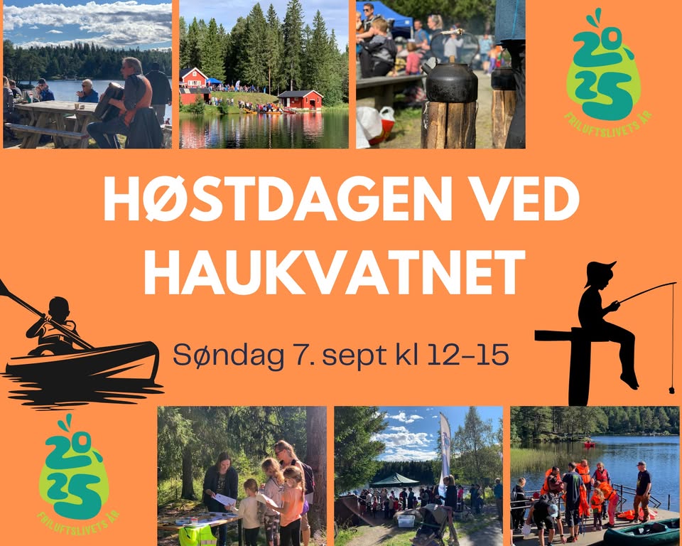 Frilufts- og aktivitetsdag: Høstdagen ved Haukvatnet i Trondheim 7. september