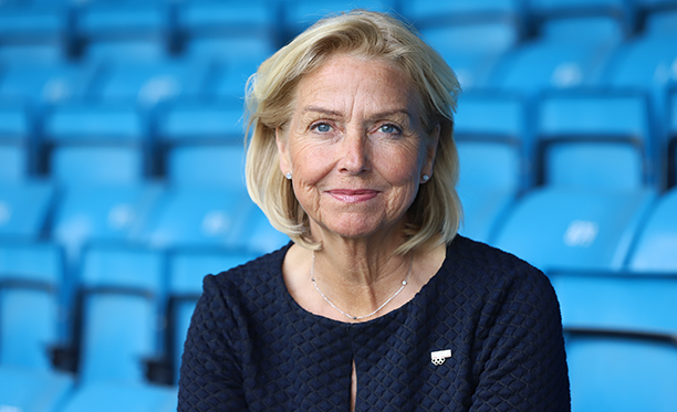 Idrettspresident Berit Kjøll. Foto: Geir Owe Fredheim