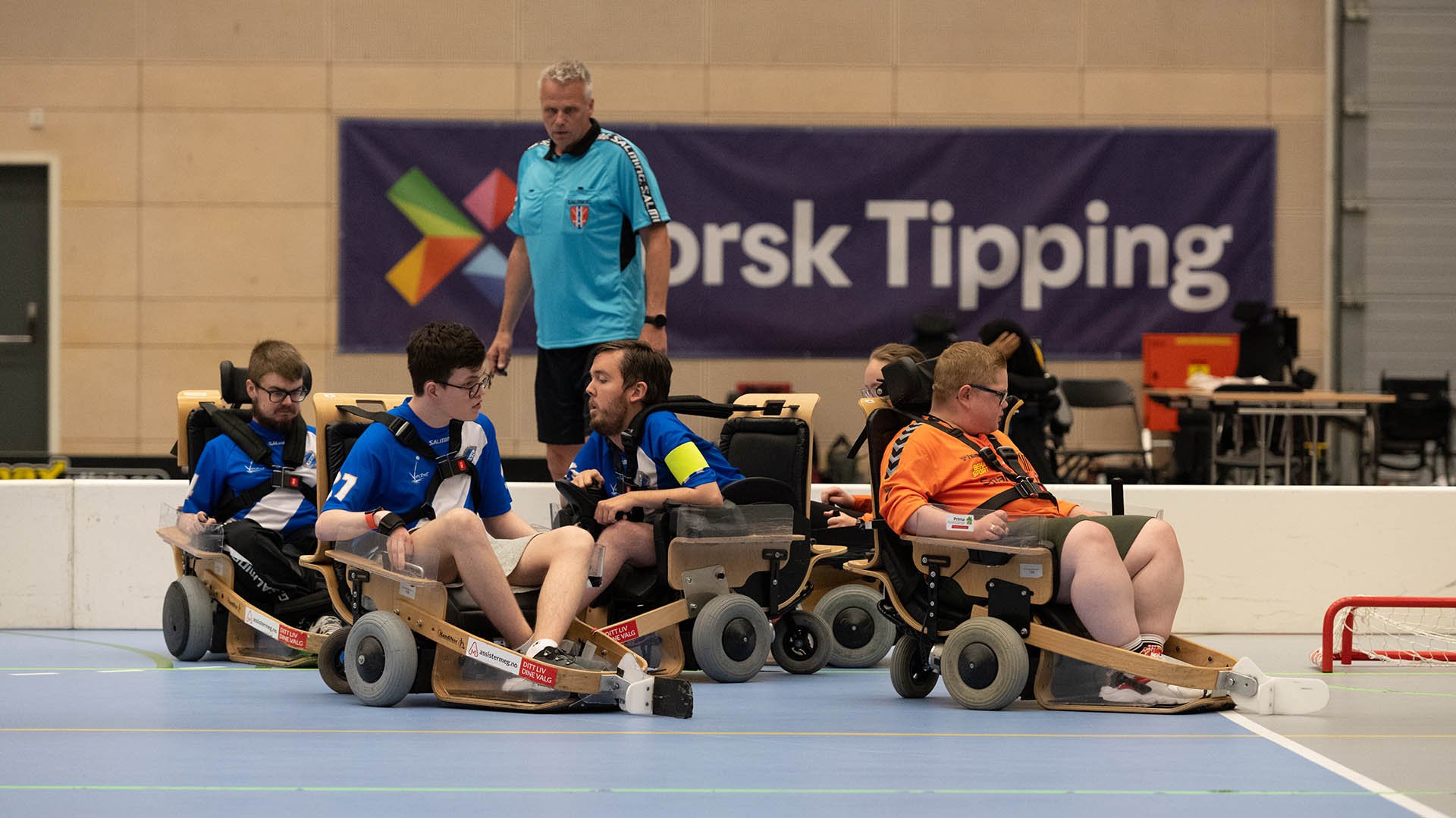 El-innebandy under NM-veka i Skien. Foto: Norges idrettsforbund