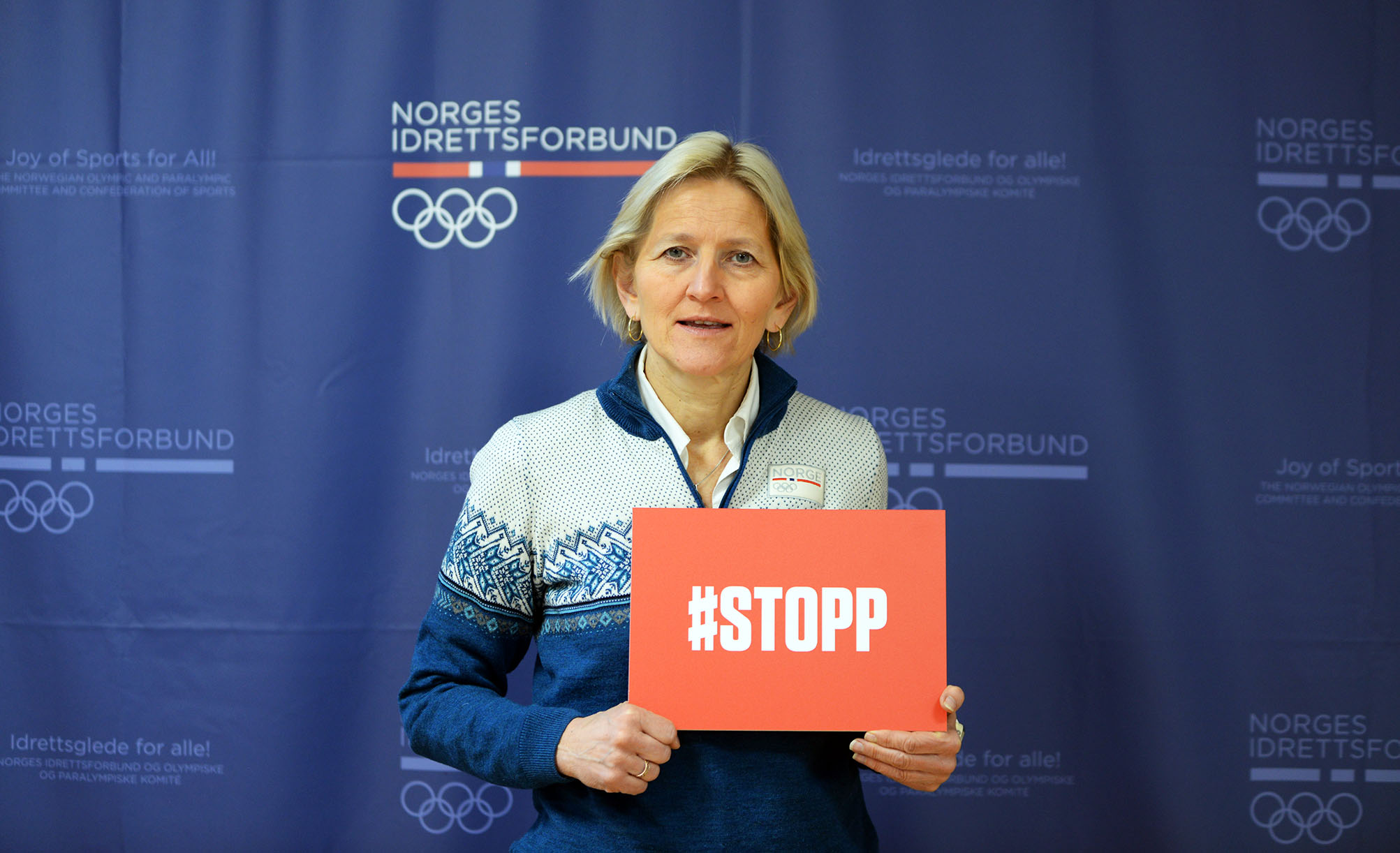 Karen Kvalevåg, generalsekretær i Norges idrettsforbund. Foto: Pernille Ingebrigtsen