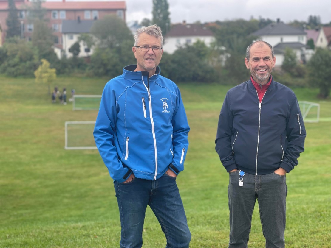 Sarpsborg idrettsråd ved Kjell Einar Andersen og Ole-Henrik Andersen