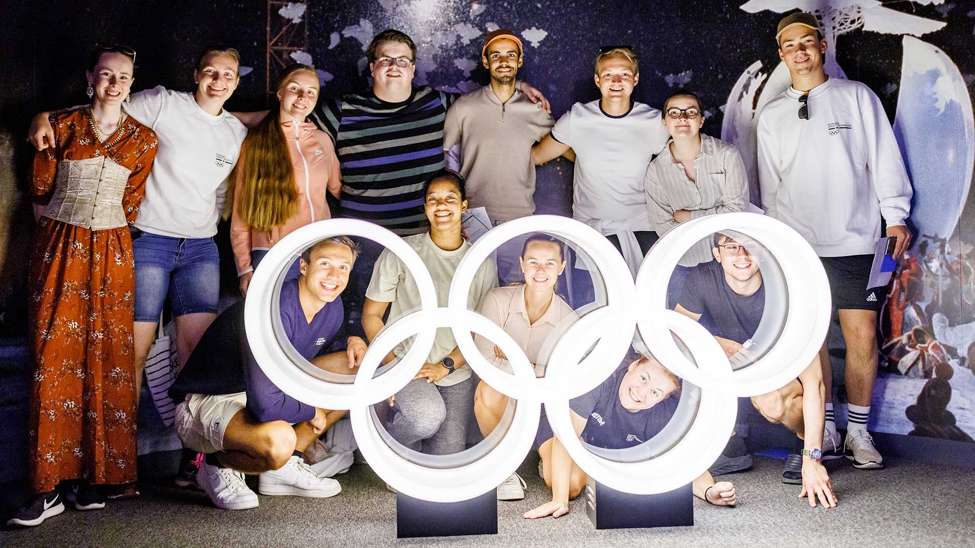 Fra fjorårets olympiske akademi. Foto: Alexander Eriksson