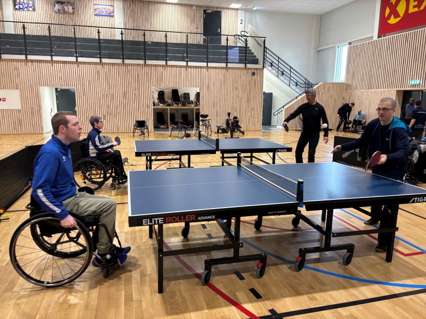 Bordtennis er en av idrettene man kan få testet ut 4. juni i Lade Sportsarena i Trondheim.
