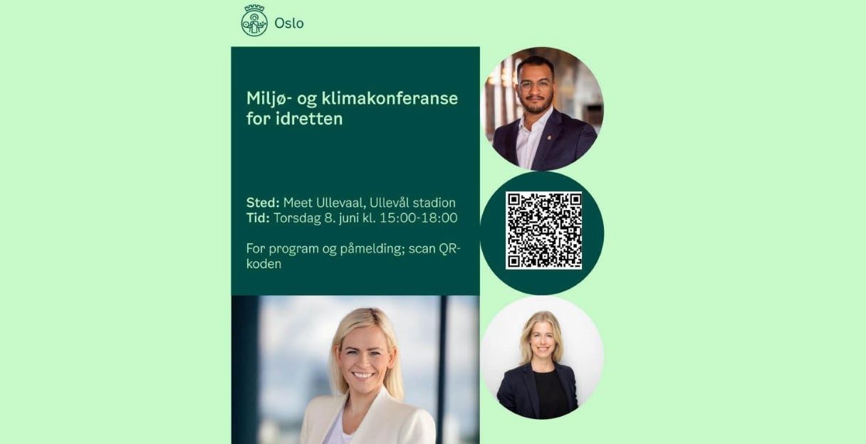 Velkommen til miljø- og klimakonferanse for idretten.