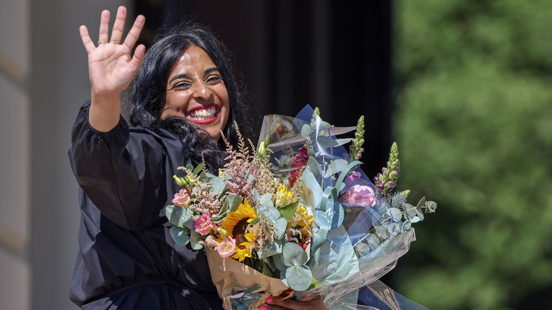 Lubna Jaffery er ny kultur- og likestillingsminister. Norsk idrett ser frem til et tett og nært samarbeid i tiden fremover. Foto: Geir Olsen 