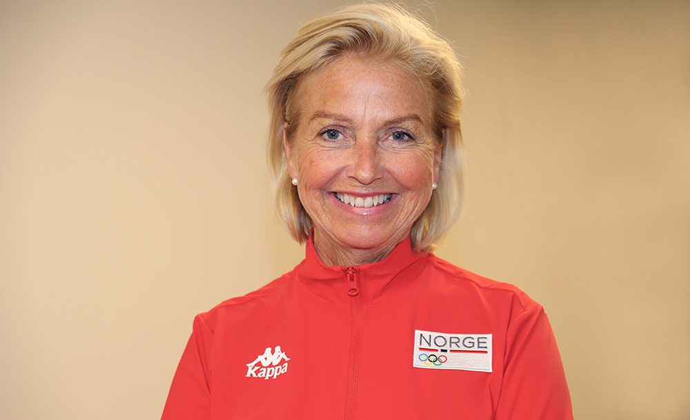 Idrettspresident Berit Kjøll. Foto: Geir Owe Fredheim