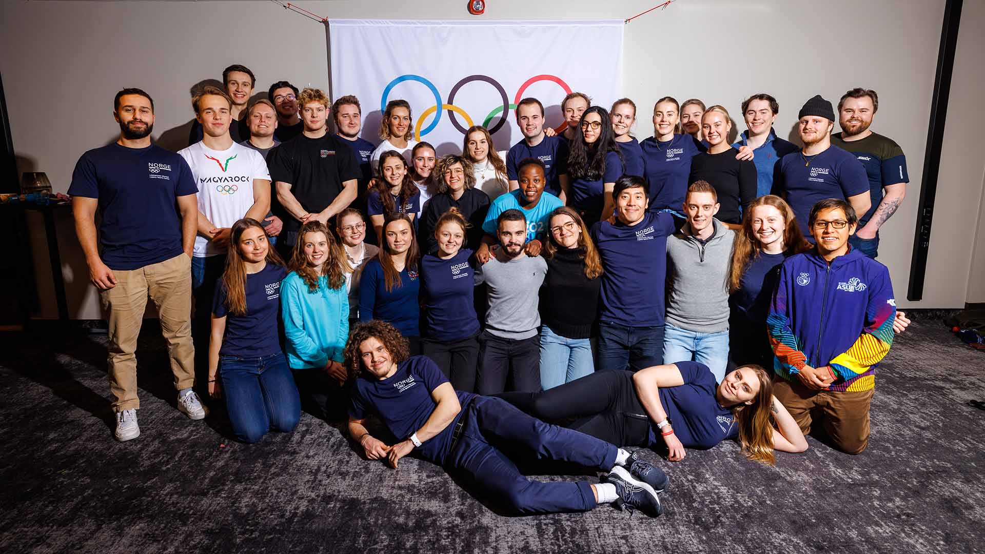 Young sports leaders from 13 countries gathered in Lillehammer