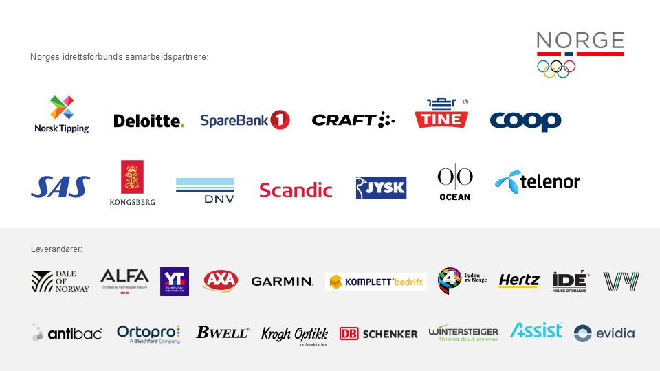 Samarbeidspartnere og leverandører