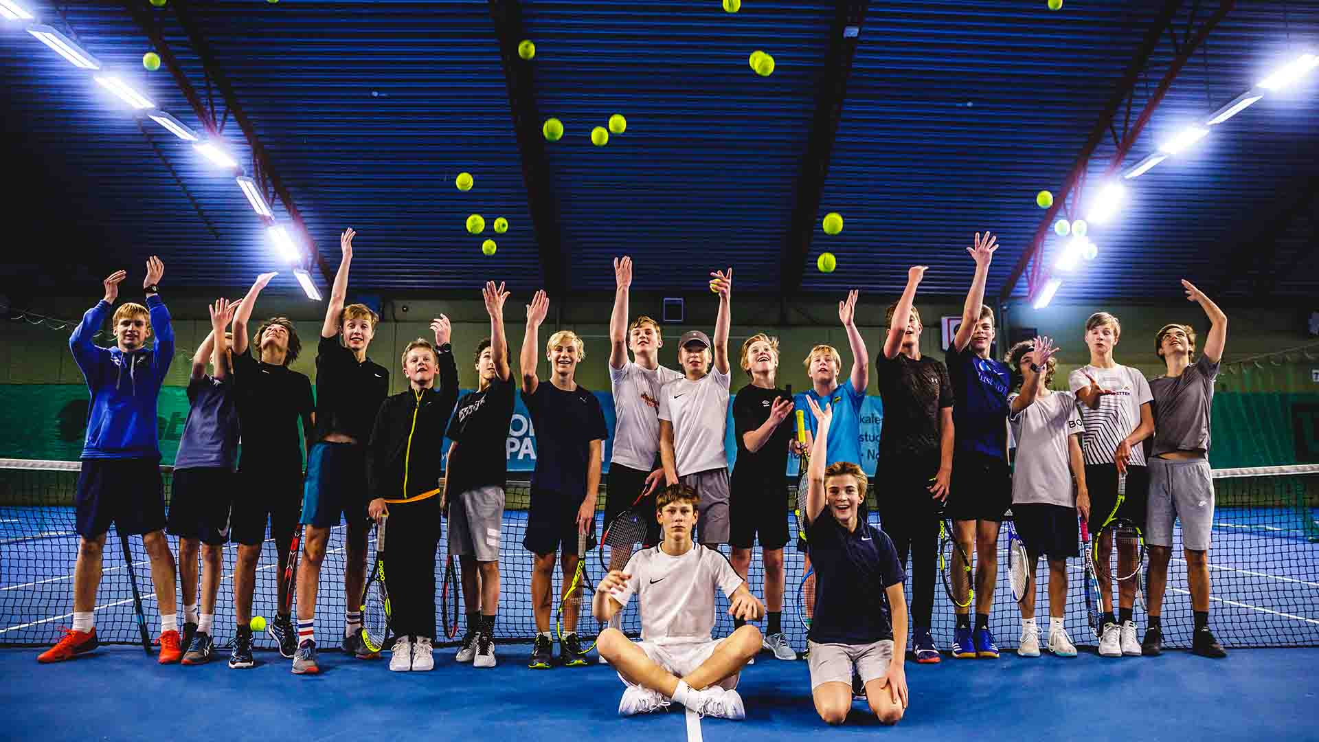 Stavanger Tennisklubb har hatt kjempesuksess med å beholde ungdom gjennom en rekke tiltak. Foto: Alexander Eriksson