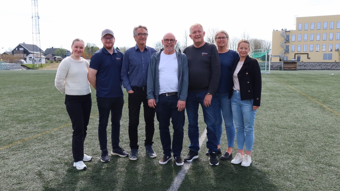 Fra venstre: Aurora Hanssen, Audun Mathisen Anvik, Bjørn Bremer, Reinert Aarseth, Trond Olsen, Hege-Kristin Lindgaard Pettersen, Siri-Elise Bjørgaas