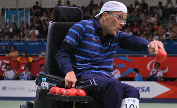 Foto: Roger Aandalen under Paralympics i London 2012. Foto: Per-Einar Johannessen