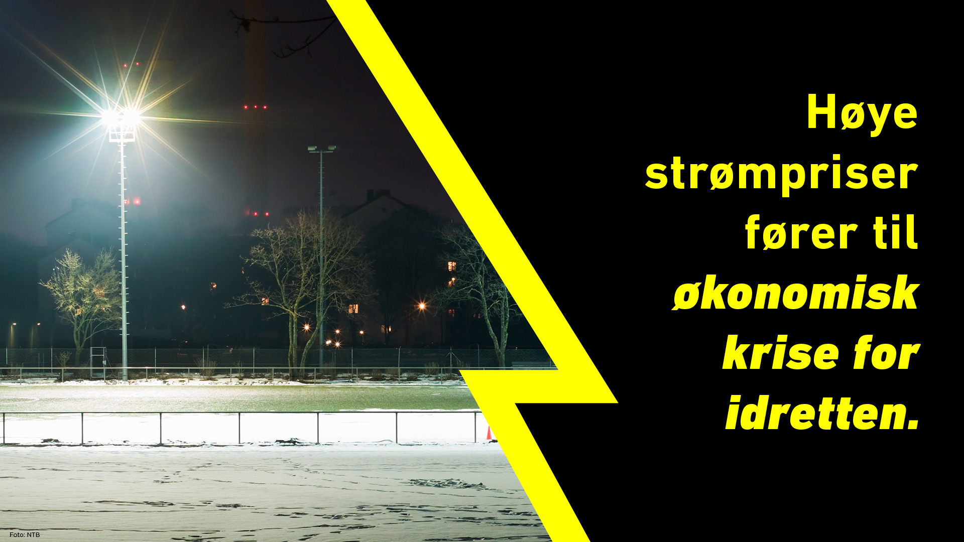Felles SoMe-kampanje i norsk idrett for en bedre strømstøtteordning
