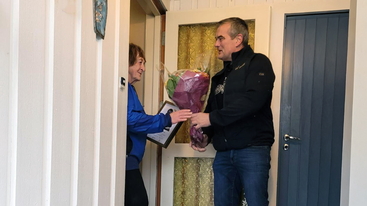 Annbjørg Sunnarvik er Vestland sin fylkesvinnar til prisen Årets Eldsjel