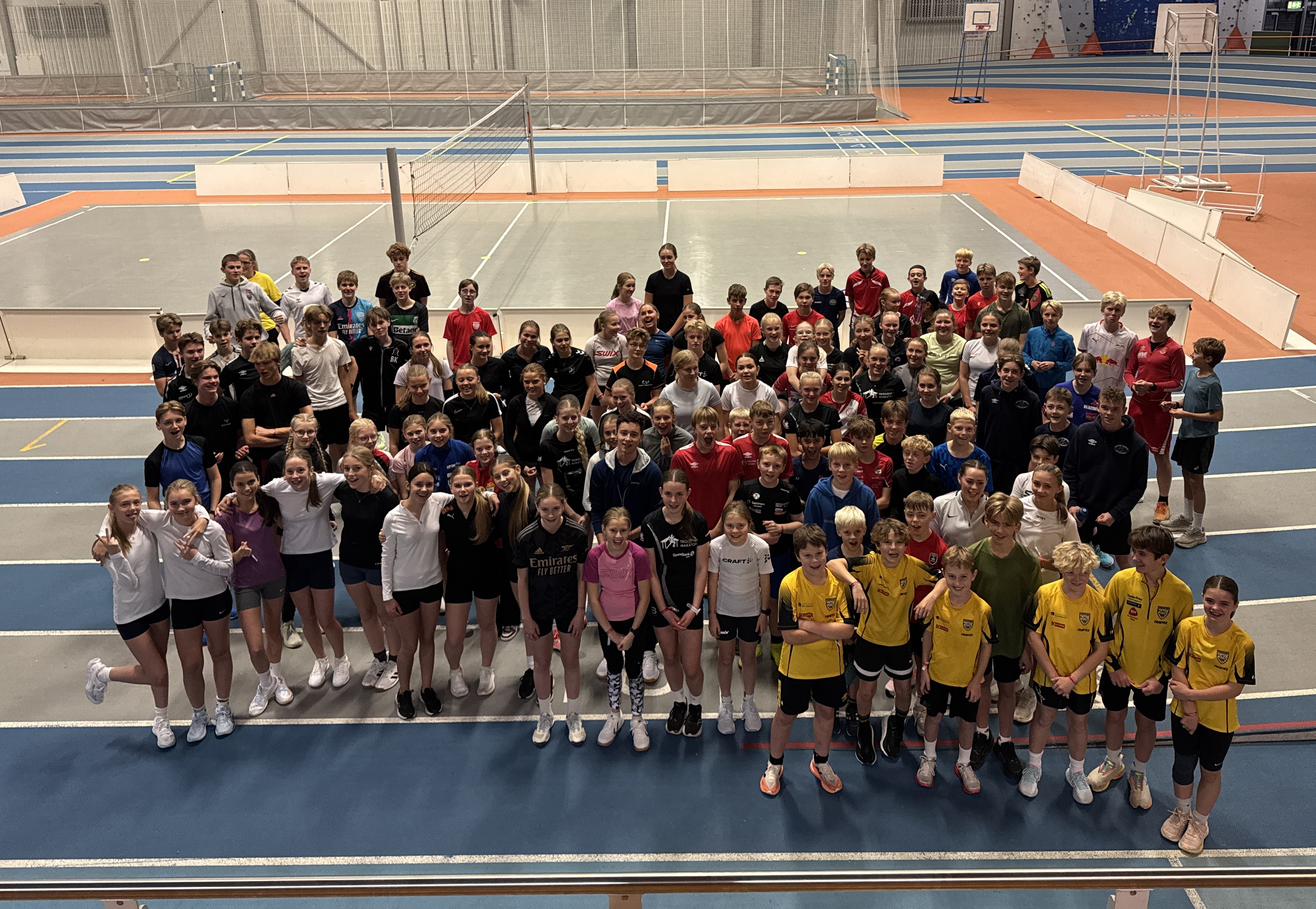 Tverridrettslige møteplasser gir ungdom motivasjon til å være mer aktiv og / eller prøve flere idretter