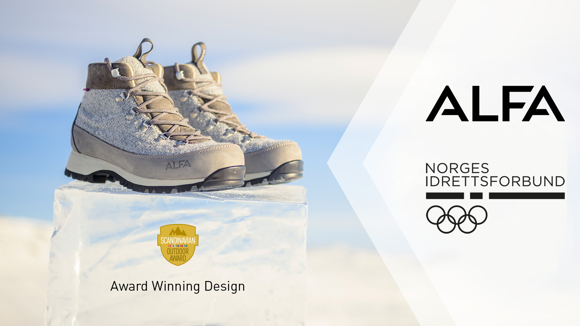 Alfa sko og Norges idrettsforbund har inngått samarbeid.