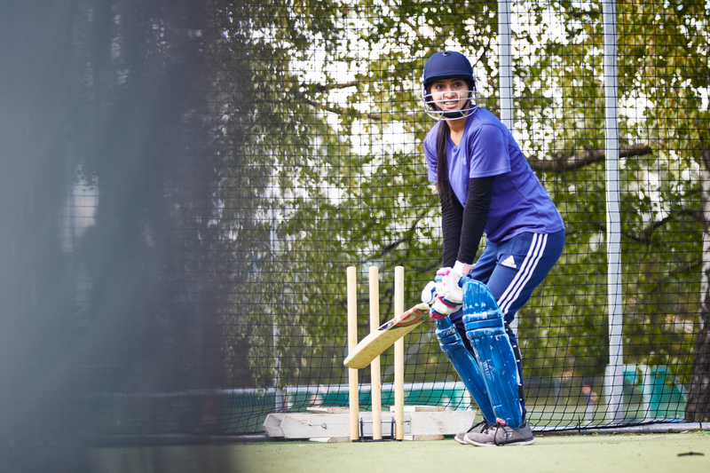 ALLE kan spille Cricket. (Foto: NIF)