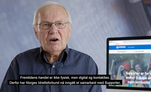 Arne Scheie er ikke i tvil om at Supporter.no er et bra verktøy for idrettslag rundt i hele landet. 