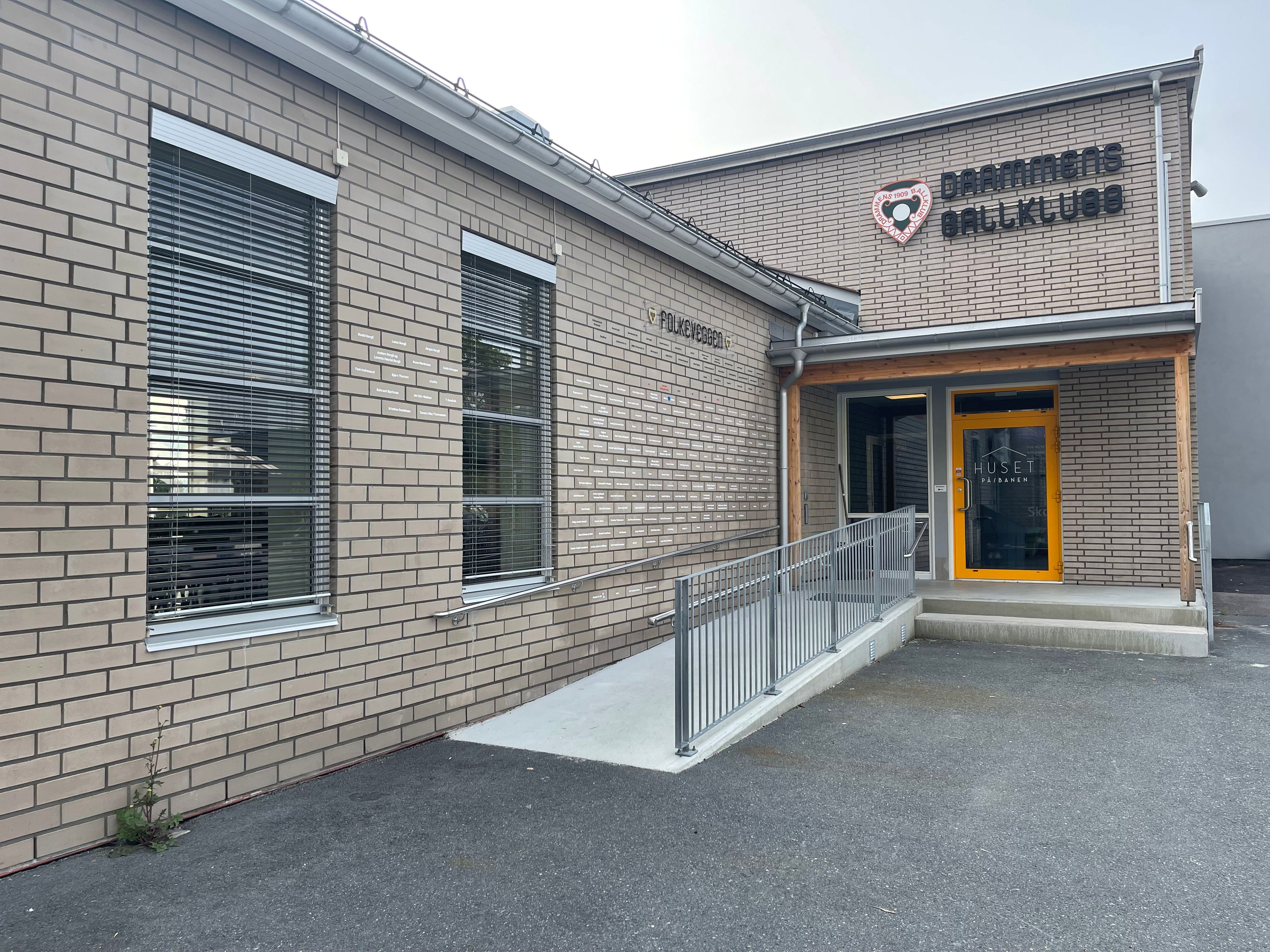 Illustrasjonsfoto: Huset på banen, Drammens Ballklubbs klubbhus 