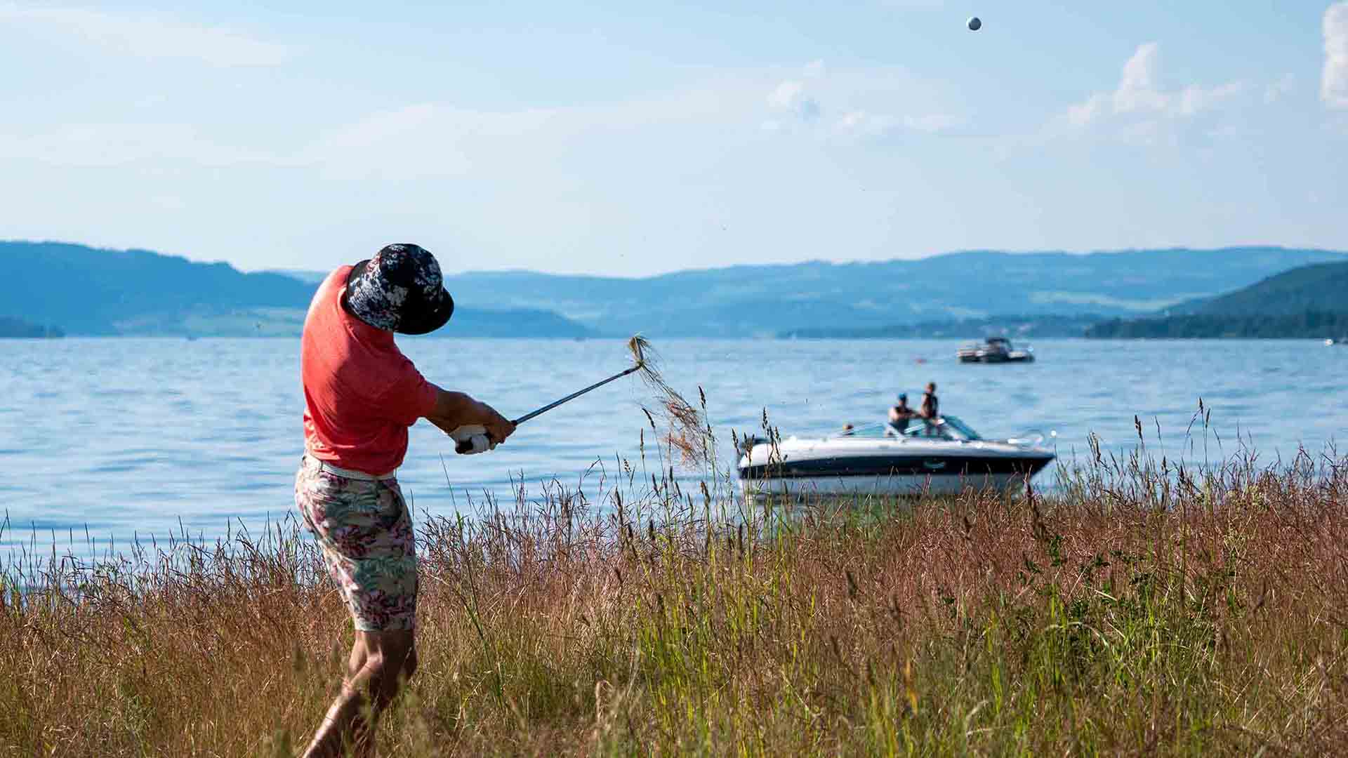 Illustrasjonsbilde av en golfer