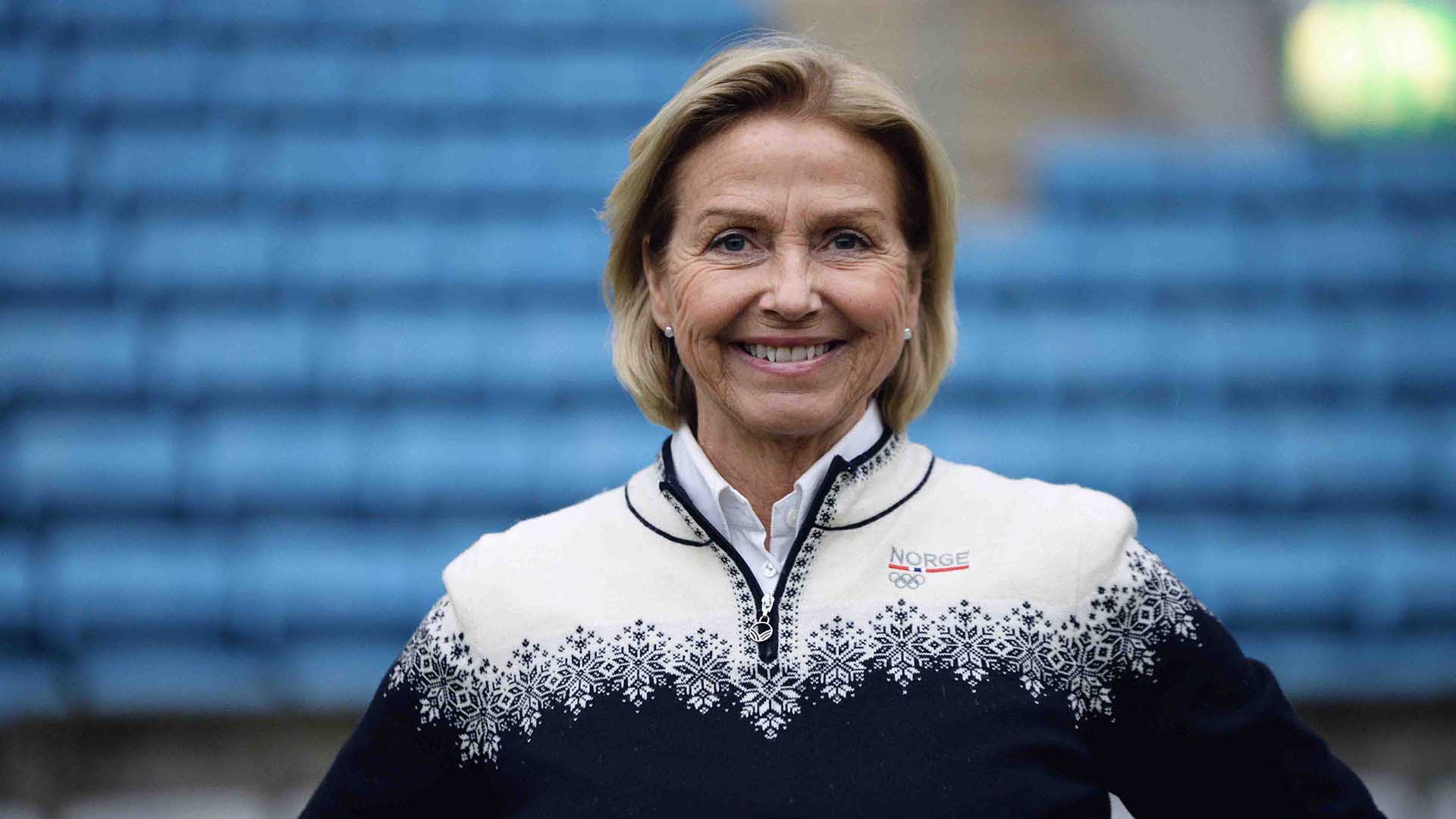Sports President Berit Kjøll. Photo: Pernille Ingebrigtsen