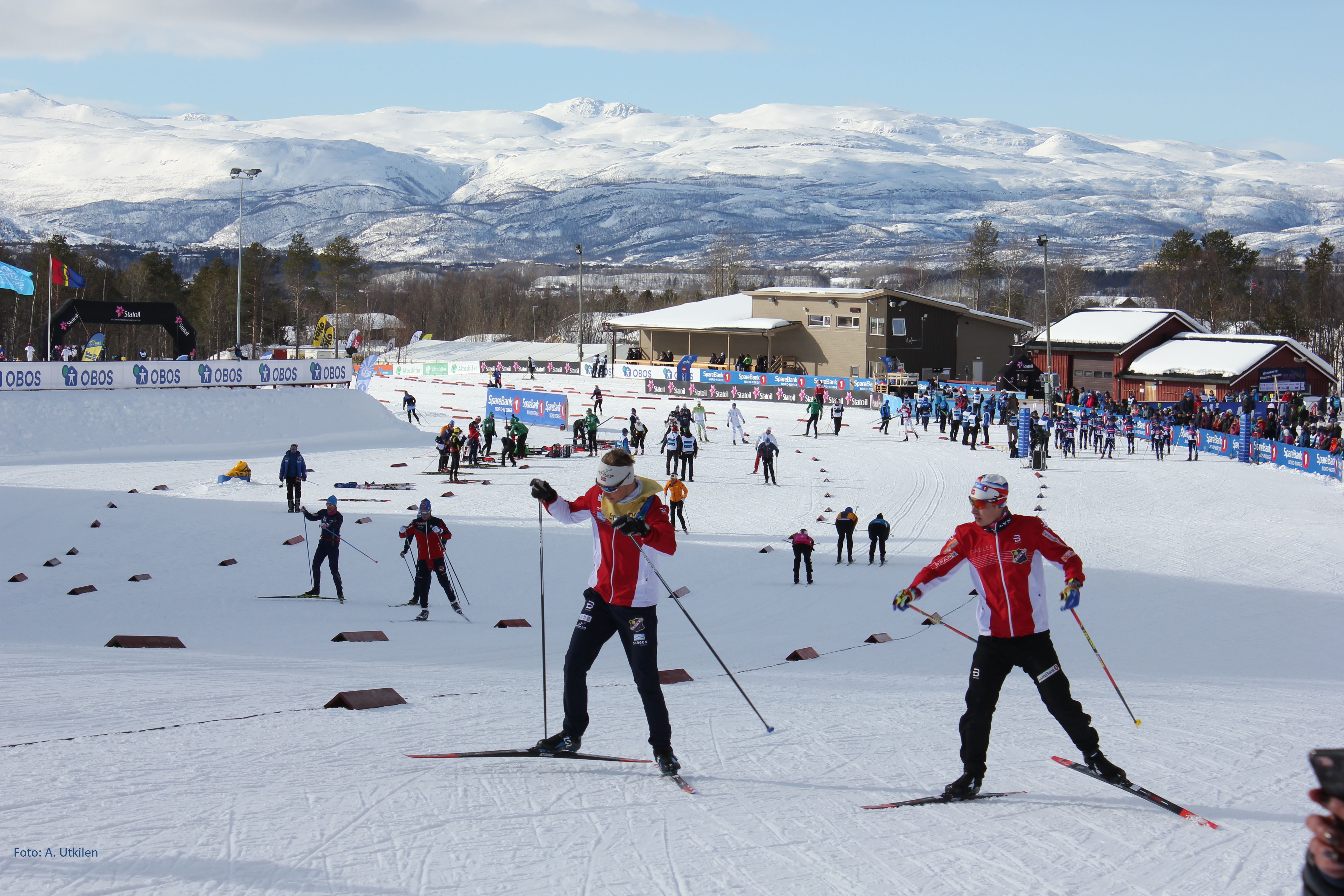 Ski er en av flere grener det skal konkurreres i under BWG25.  Skimiljøet i Alta har god erfaring med å være arrangør av store idrettsarrangement! Bilde tatt under NM i alta i 2018. 