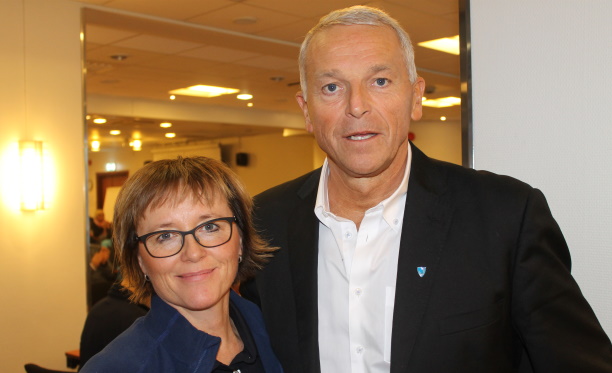 Sylvi Ofstad blir organisasjonssjef og Geir Knutsen blir styreleder i Troms og Finnmark idrettskrets.