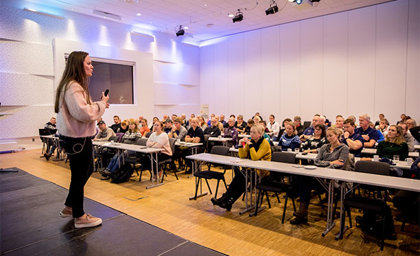 For første gang arrangerte breddeidrettsavdelingen i NIF en felles kurslærersamling for særforbund og idrettskretser. Foto: Alexander Eriksson, NIF. 