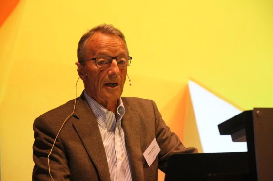 Gerhard Heiberg ga en historisk redegjørelse av reformene i IOC (foto: Martin Hafsahl)