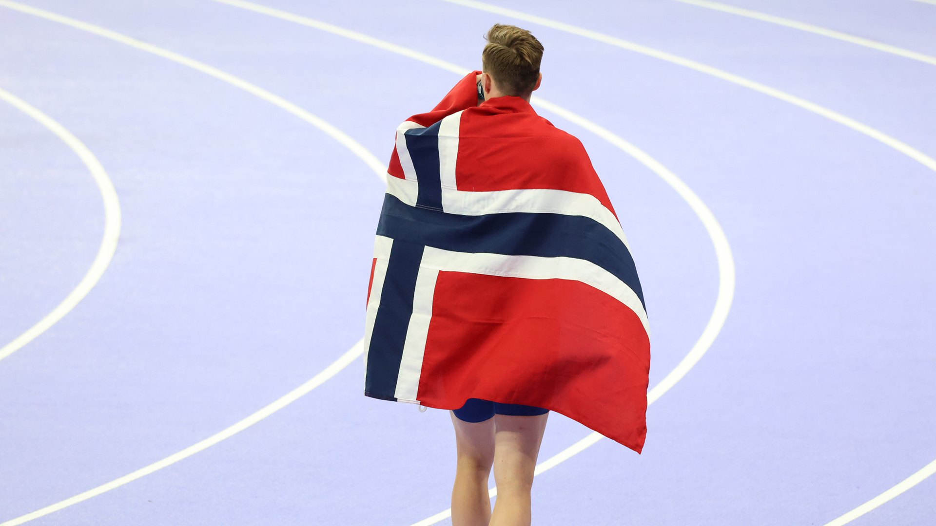 Karsten Warholm under OL i Paris 2024. Foto: Geir Owe Fredheim, NIF