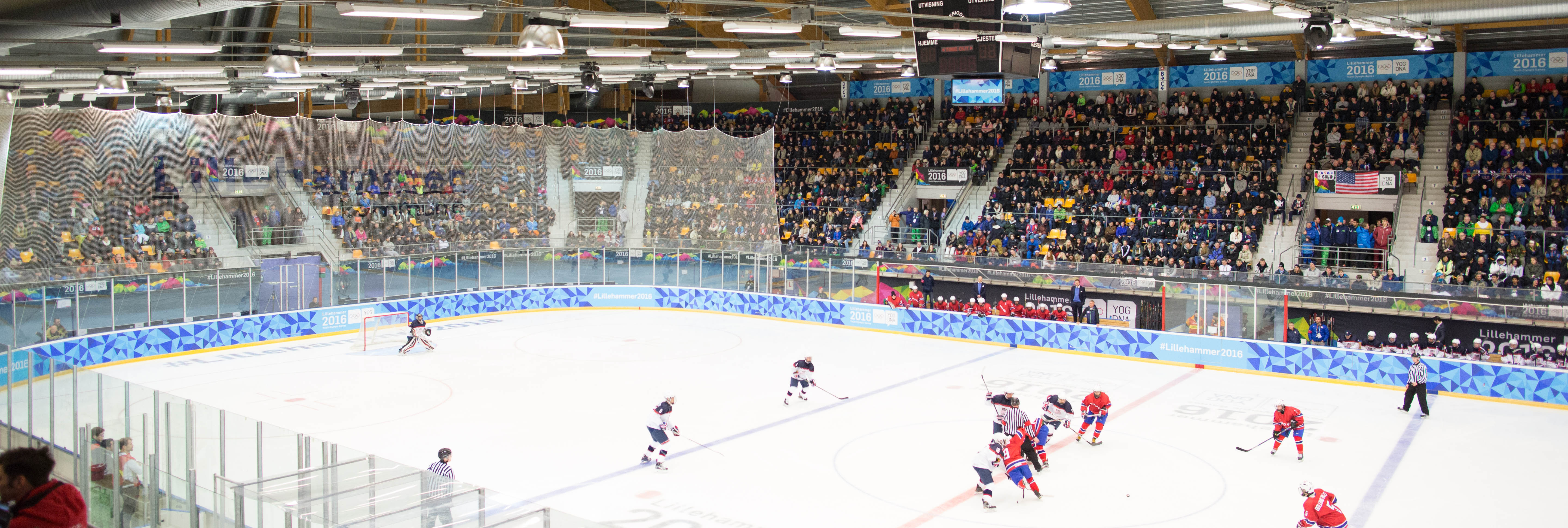 Lillehammer 2016 fullt hus på ishockey