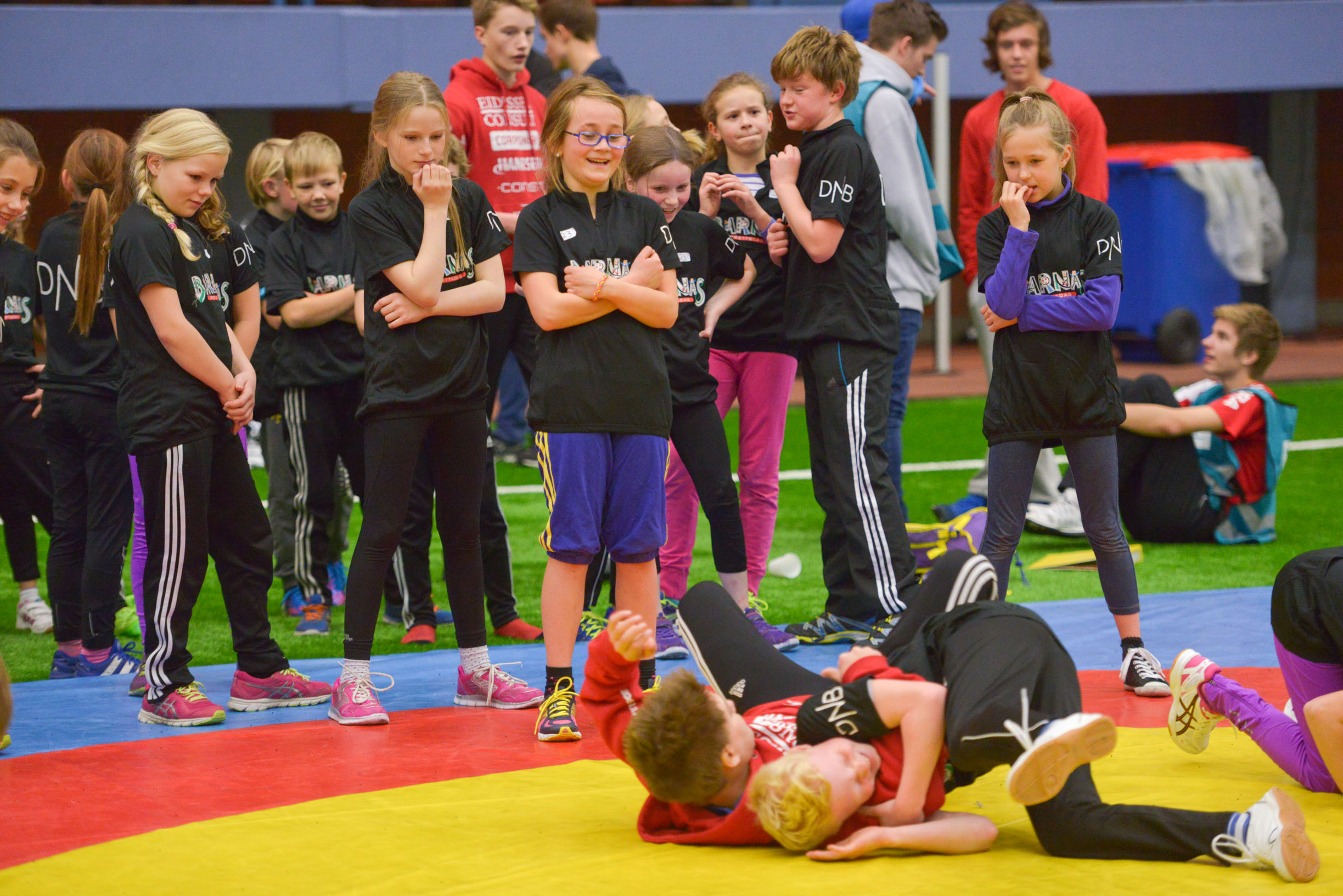 1500 barn deltok på Barnas idrettsdag i 2015. Foto: Barnas idrettsdag / Innstrandens IL