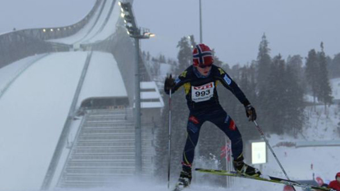 Ung gutt i Holmenkollen