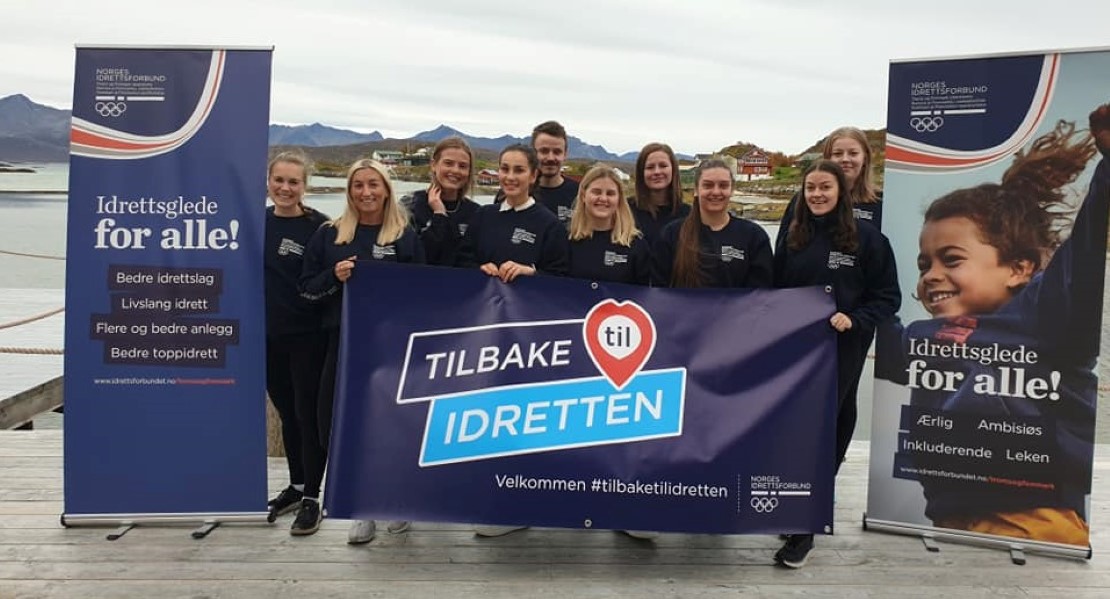 Ungdomsnettverket på Sommarøy. Foto: Inger-Lise Eieland