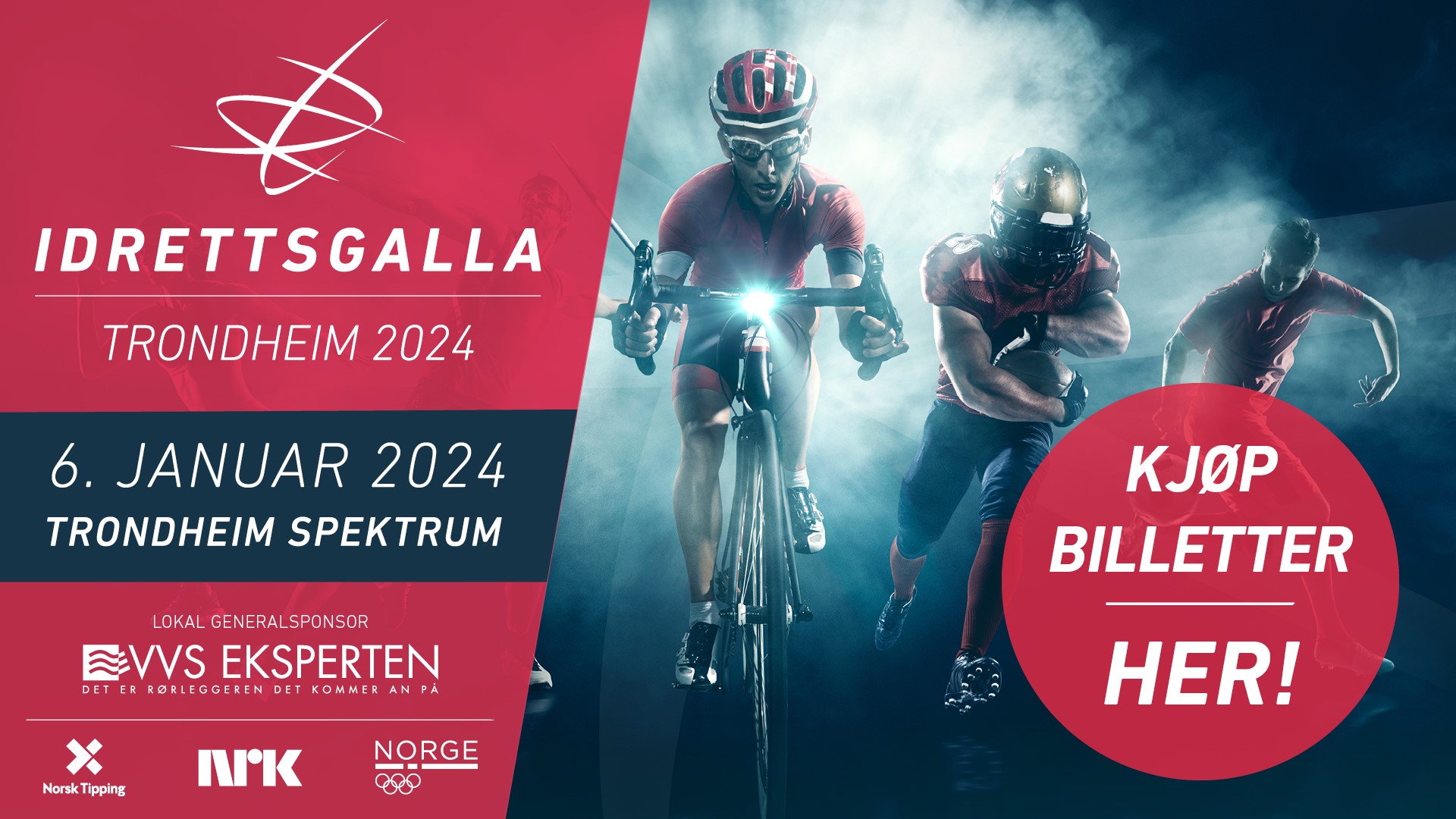 Idrettsgalla 2024 - bli med på festen!