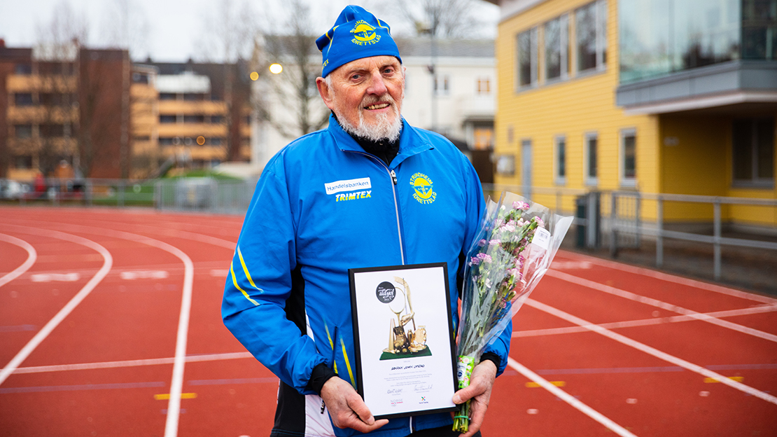 Årets ildsjel: Arnfinn Ofstad er fylkesvinner i Trøndelag