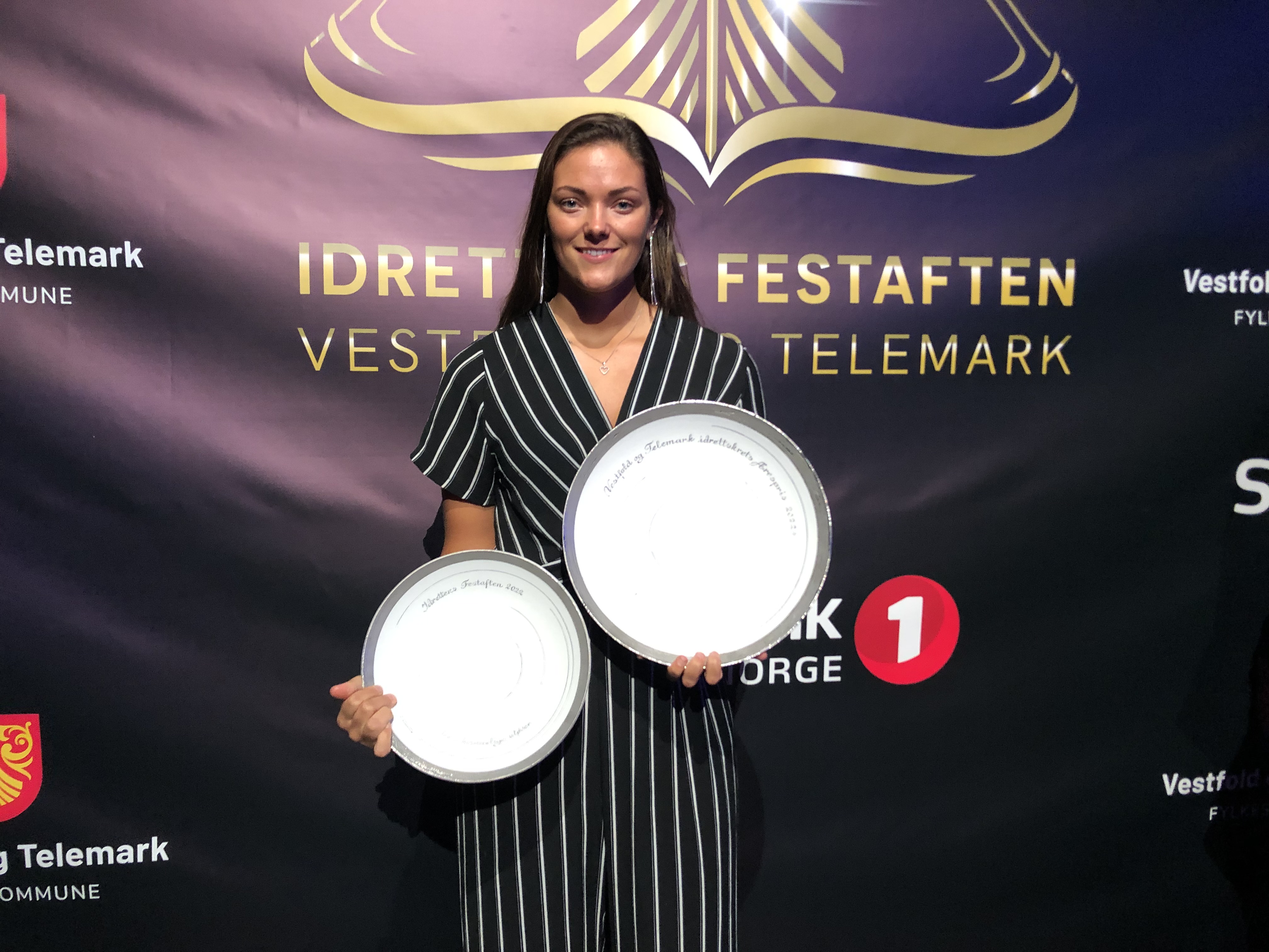 Jeanette Hegg Duestad stakk av med både prisen for årets kvinnelige utøver og hedersprisen.
Foto: Therese Husby