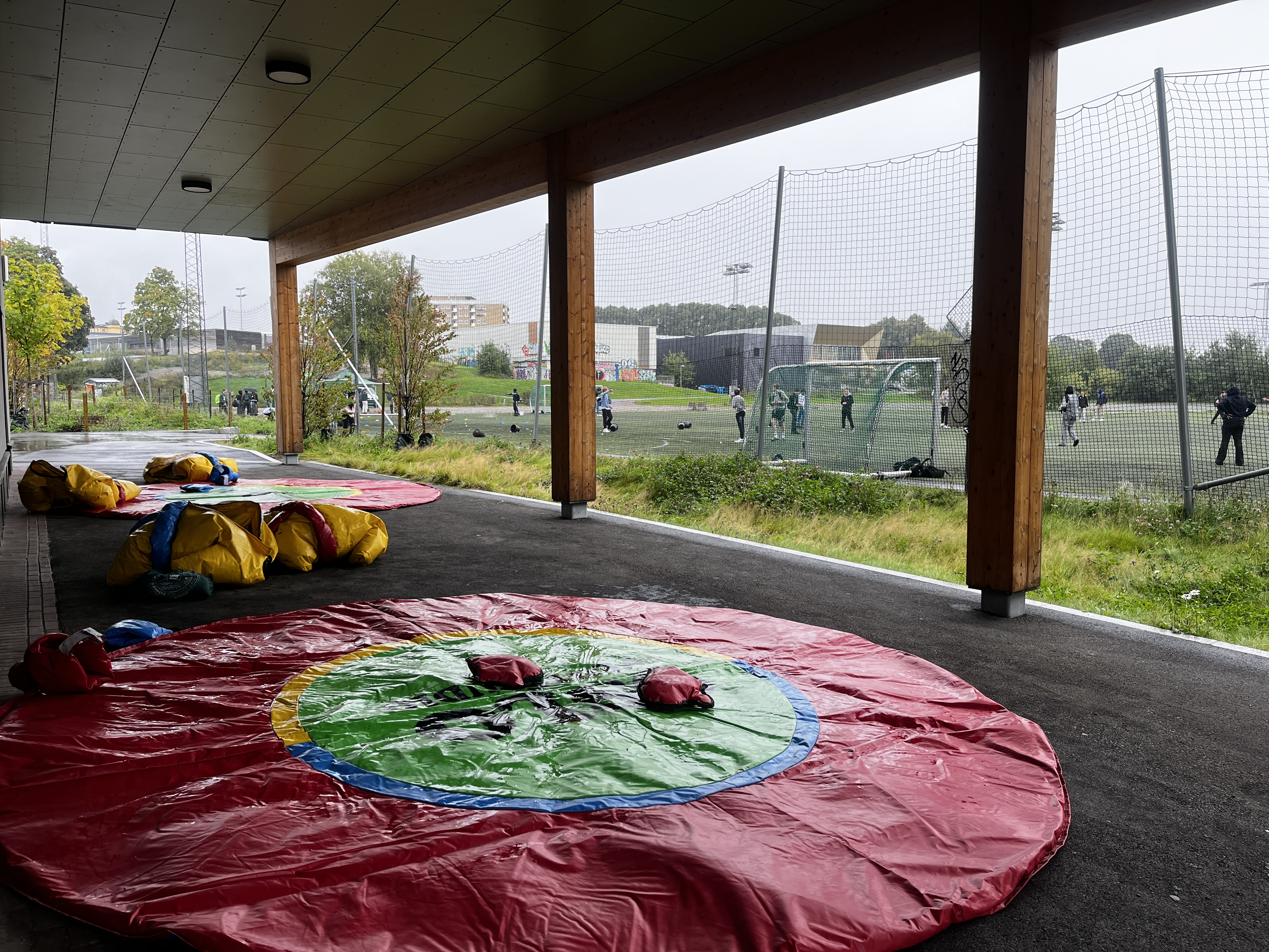 Her er en av de mange aktivitetsområdene som benyttes i tilbudet