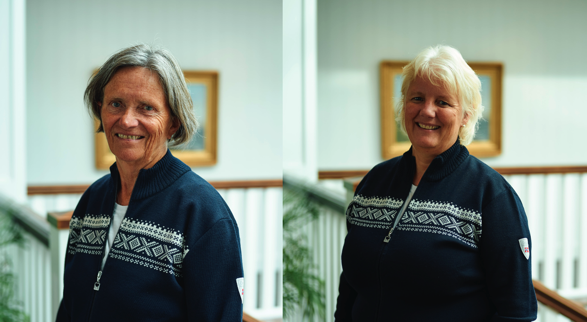 Hilde Stokke og Hanne Lyngaas, nestledere i Viken idrettskrets